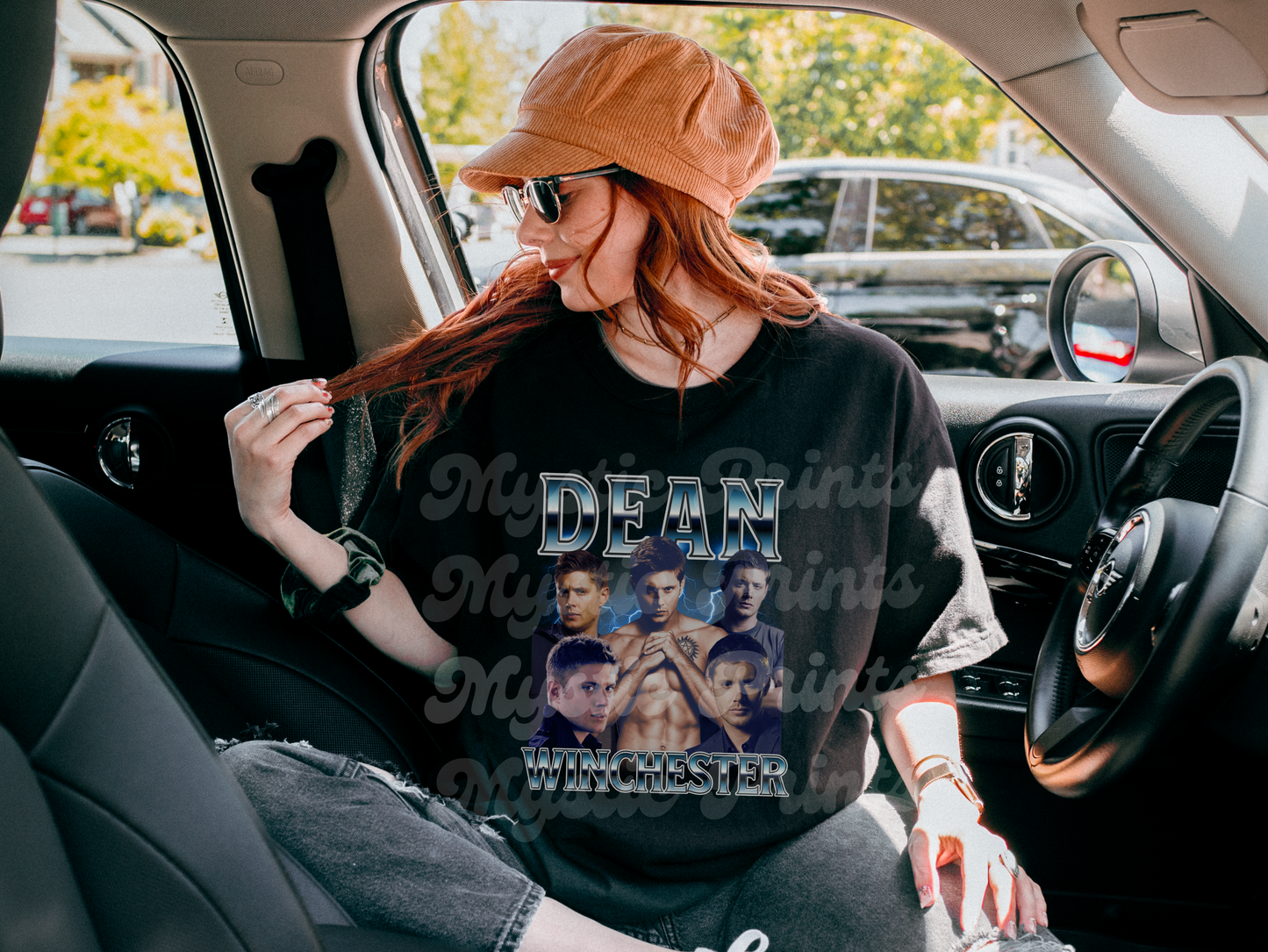 Supernatural T-Shirt - Dean Winchester Bootleg Rap Tee – Supernatural Inspired Graphic Shirt – SPN Fan Merch – Unisex Comfort Fit