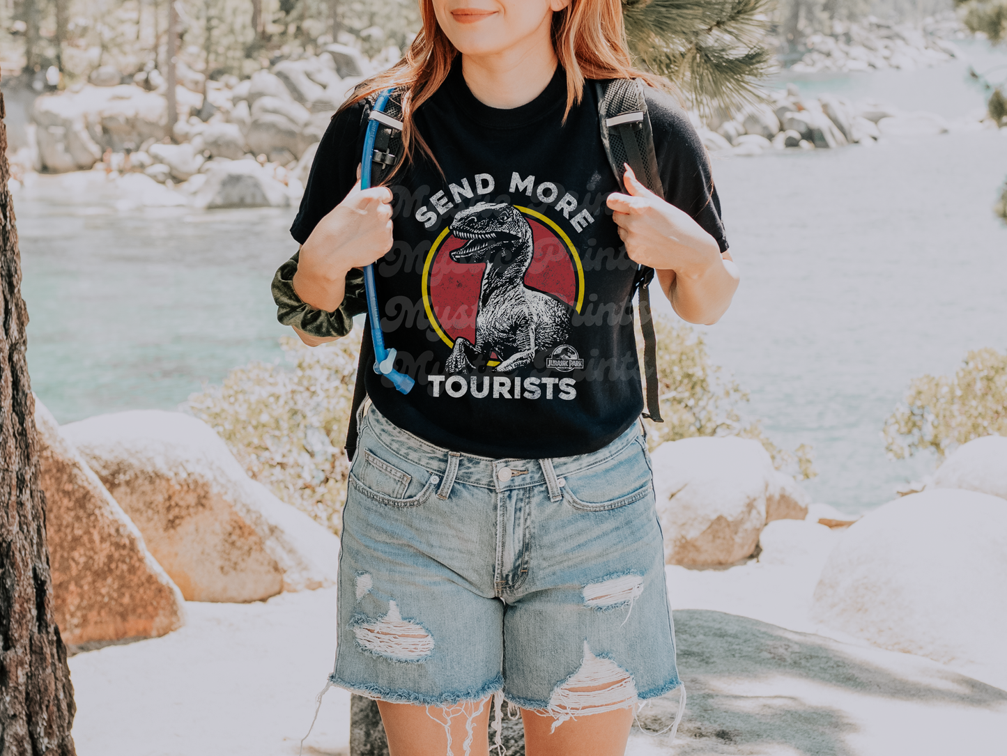 Retro Dinosaur Park T-Shirt, 90s Adventure Movie Inspired Tee, Vintage Style Dino Shirt, Unisex Comfort Fit