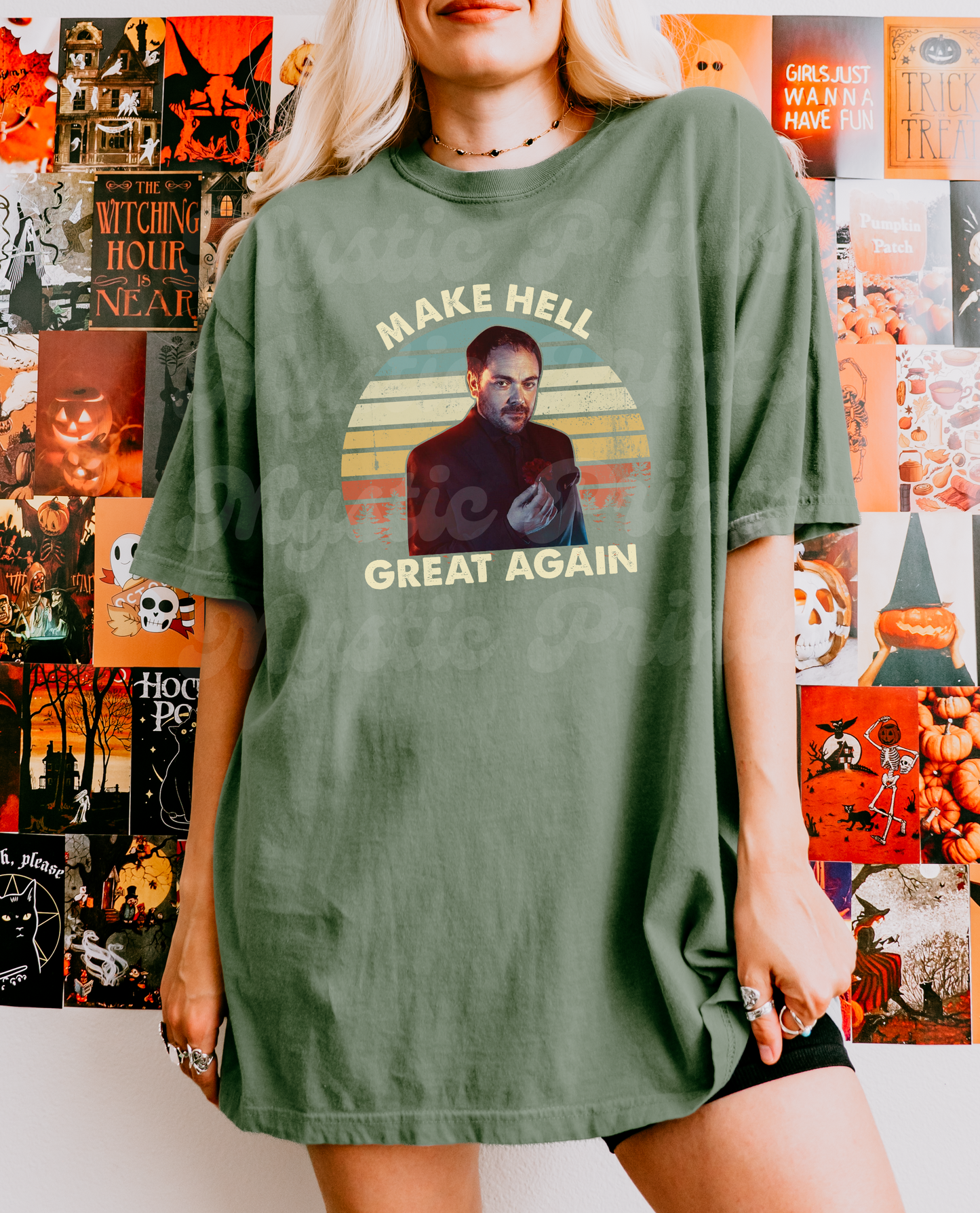 Supernatural T-Shirt - Crowley T-Shirt – SPN Inspired Graphic Shirt – King of Hell Fan Tee – Supernatural Merch - Unisex Comfort Fit