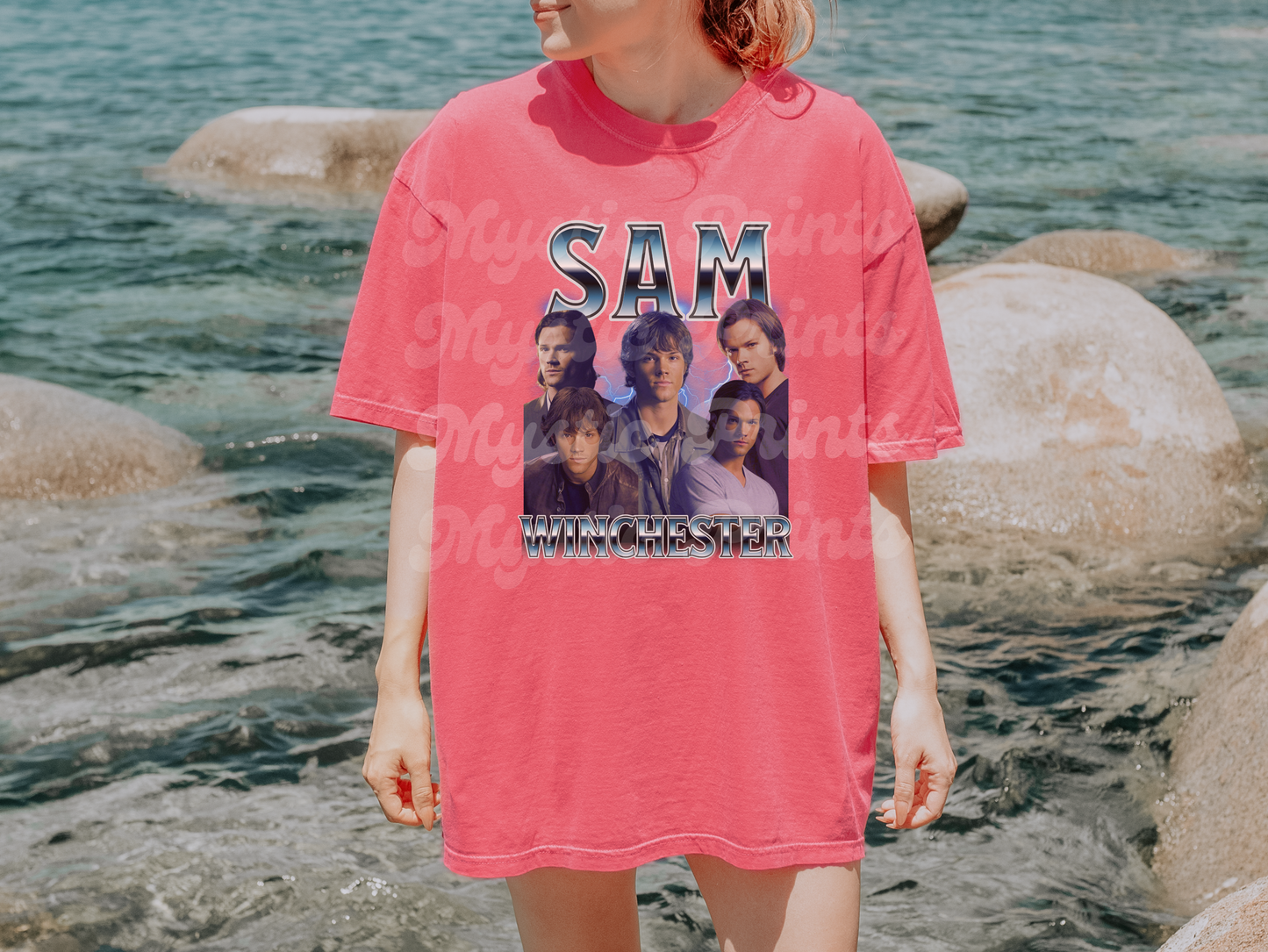 Supernatural T-Shirt, Sam Winchester T-Shirt, Vintage Rap Tee Style, SPN Fan Merch, Unisex Soft Comfort Fit