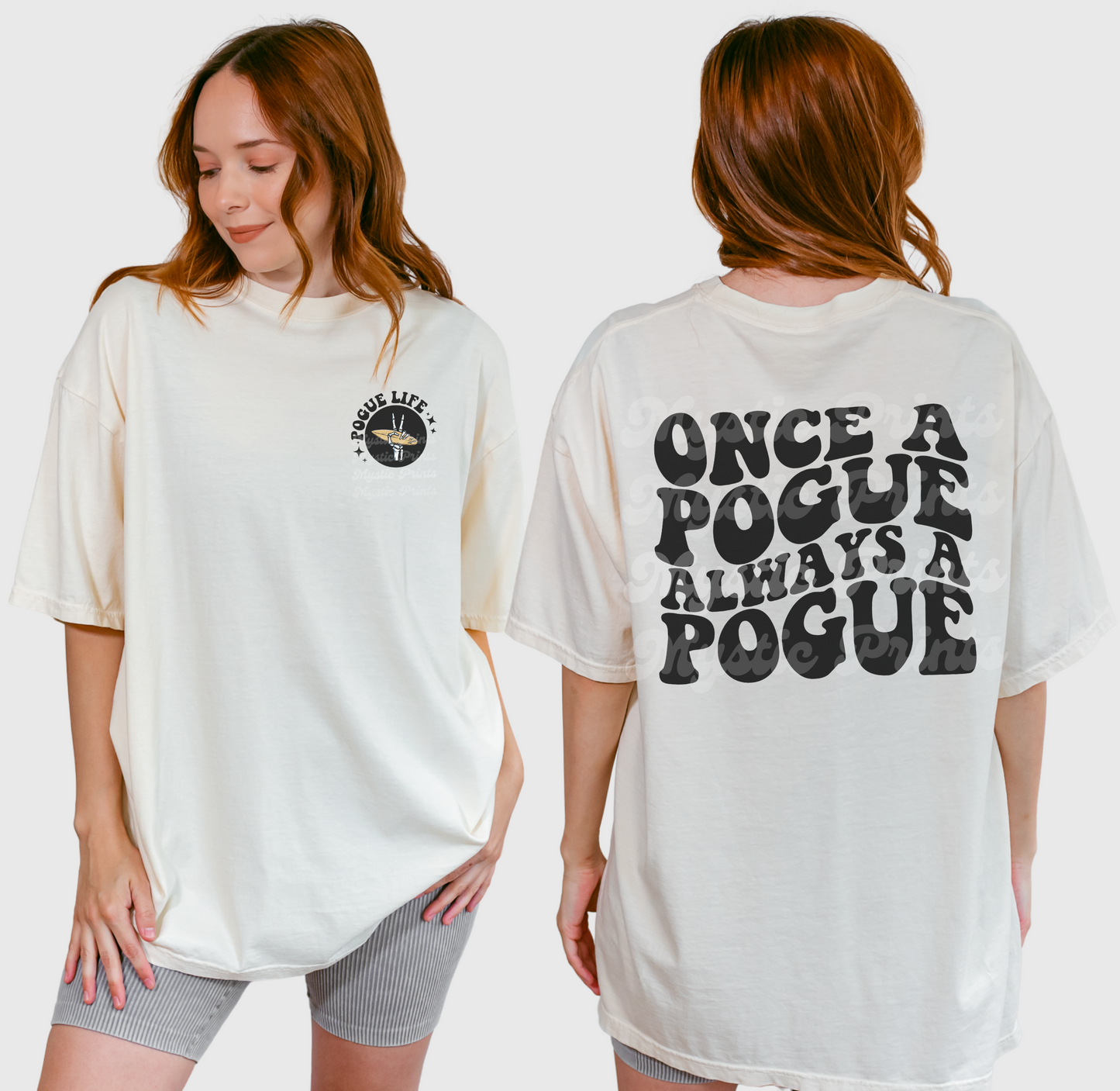 Pogue Life T-Shirt | Outer Banks Graphic Tee | Once a Pogue Always a Pogue | OBX Merch | Comfort Colors 1717