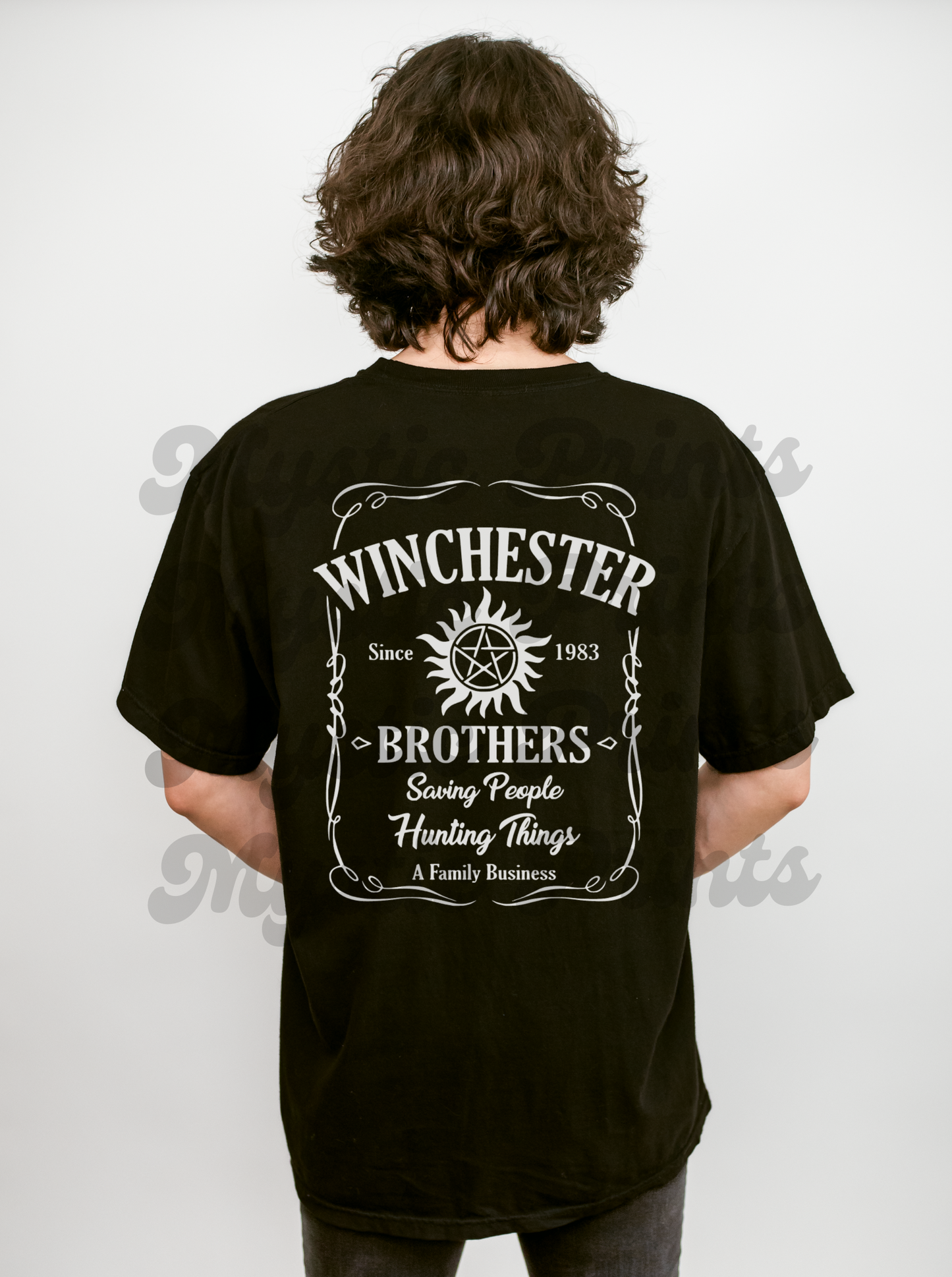 Supernatural T-Shirt- Winchester Brothers T-Shirt – SPN Inspired Graphic Shirt – Supernatural Fan Tee – SPN Merch - Unisex Comfort Fit