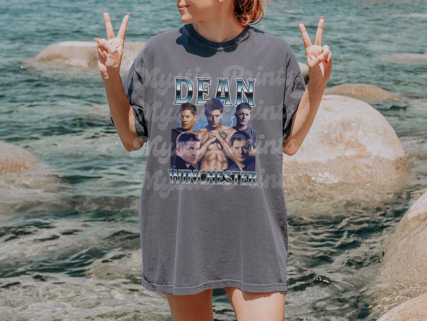 Supernatural T-Shirt - Dean Winchester Bootleg Rap Tee – Supernatural Inspired Graphic Shirt – SPN Fan Merch – Unisex Comfort Fit