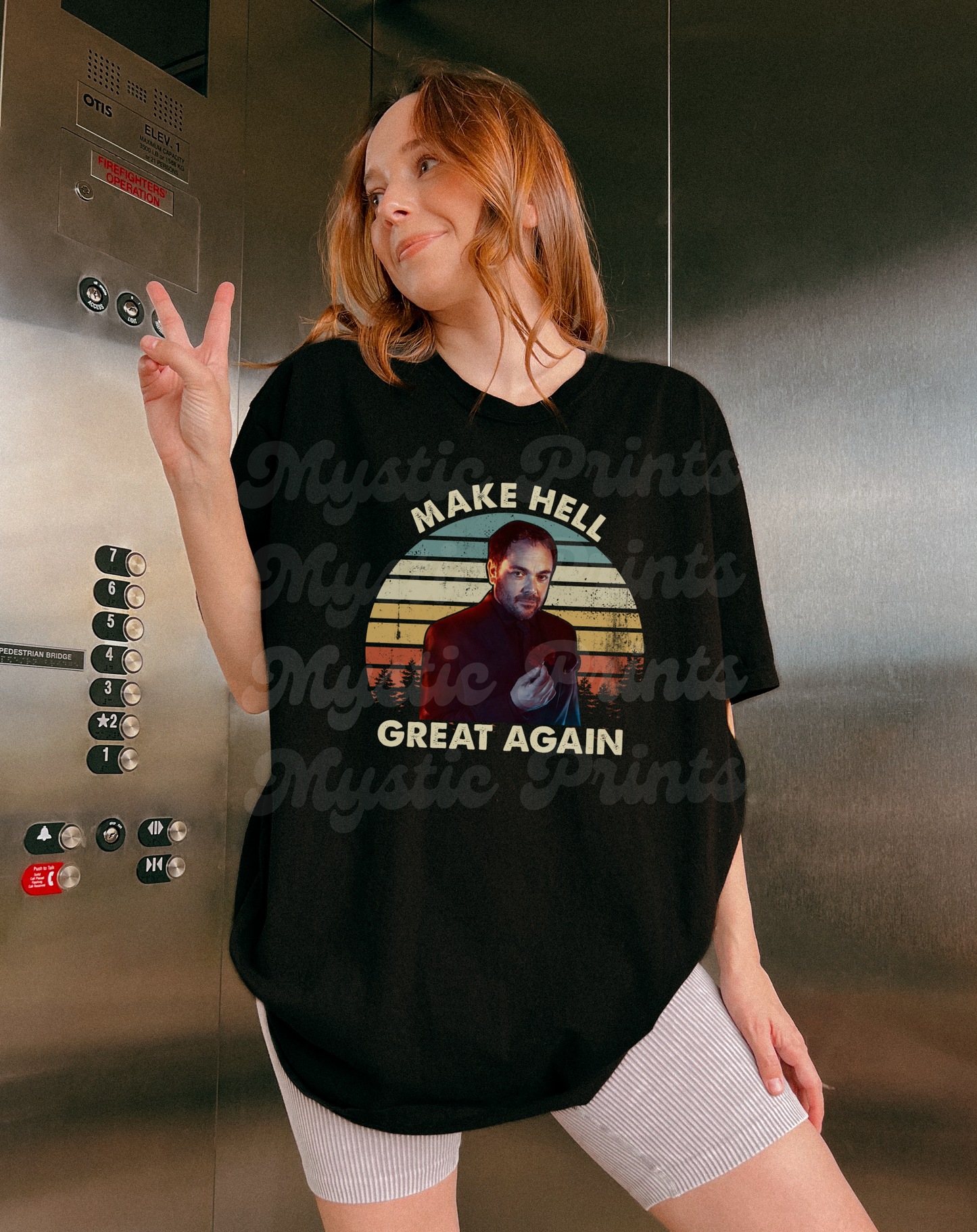 Supernatural T-Shirt - Crowley T-Shirt – SPN Inspired Graphic Shirt – King of Hell Fan Tee – Supernatural Merch - Unisex Comfort Fit
