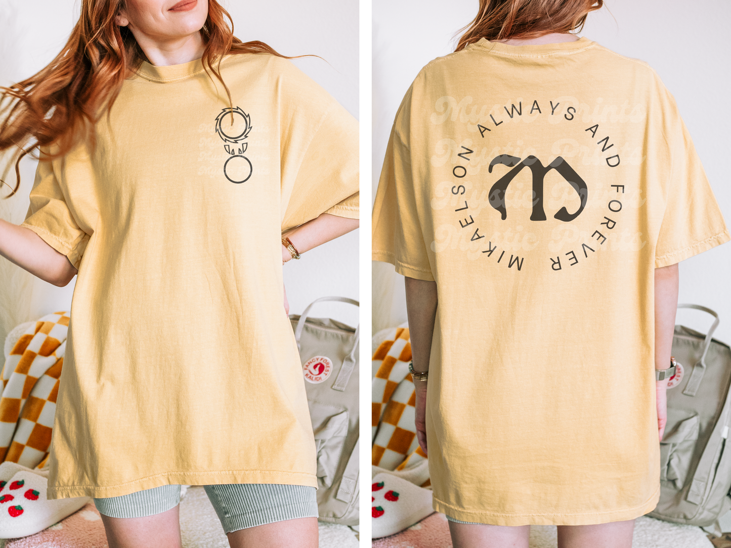 Vampire Diaries Shirt | Hybrid Symbol Shirt | Mikaelson Crest Always and Forever | The Originals Family Tee