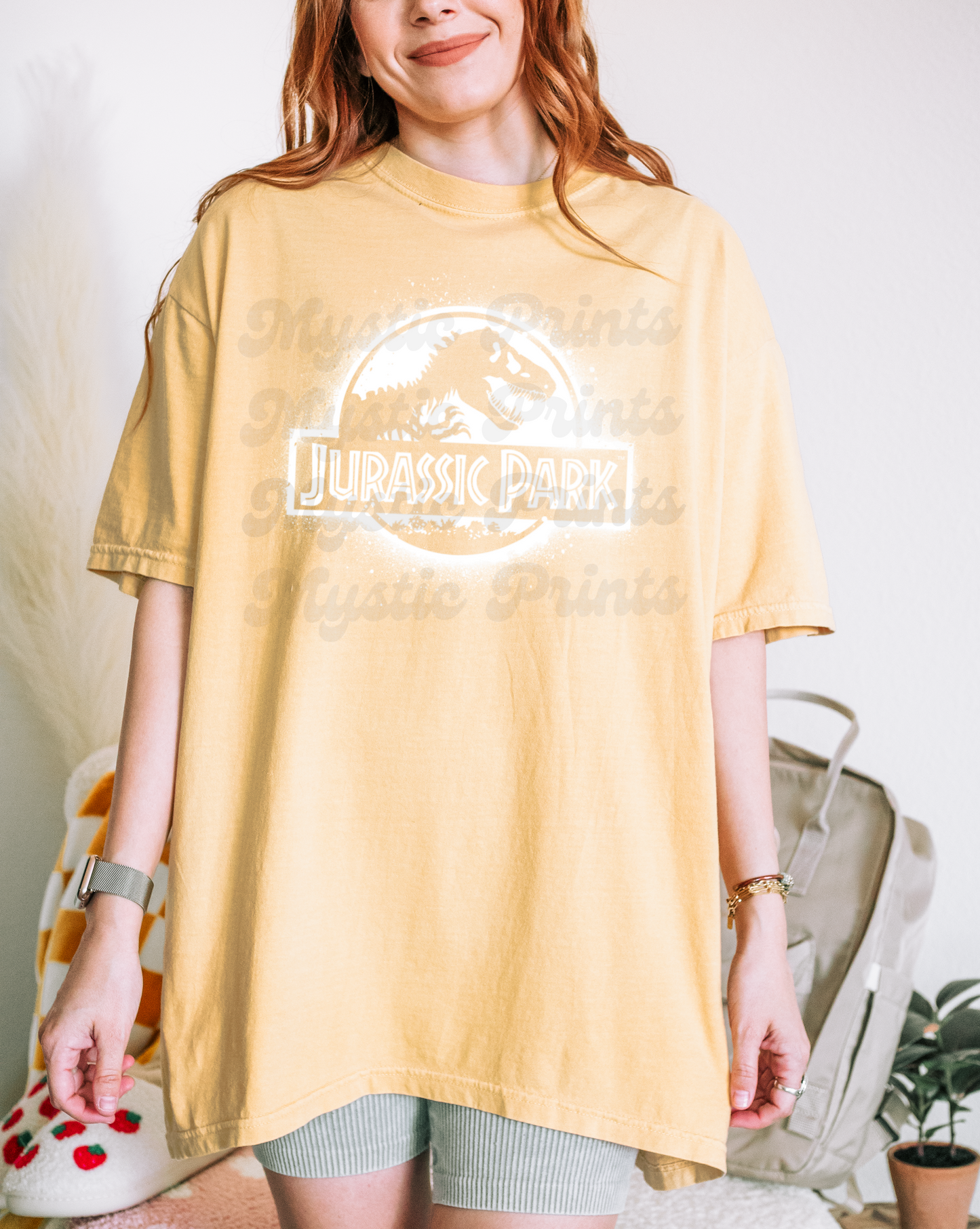 Retro Dinosaur Adventure T-Shirt β 90s Movie-Inspired Dino Tee β Unisex Jurassic Park Style Shirt β Vintage Graphic Tee