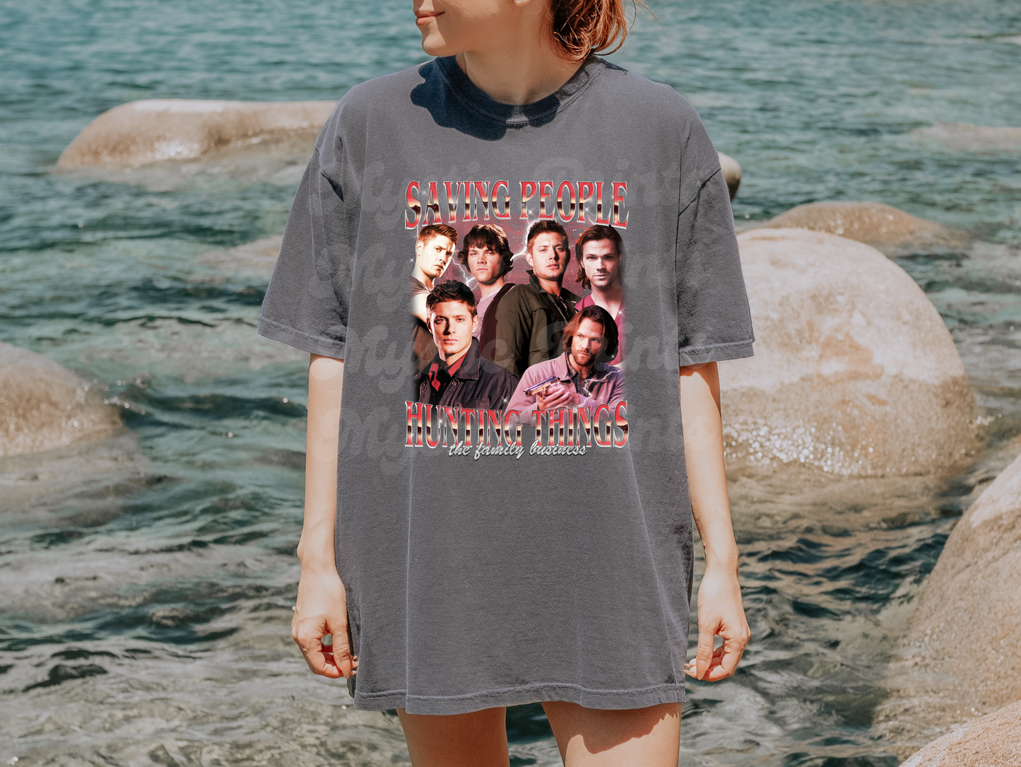 Supernatural Shirt – SPN Bootleg-Inspired Tee – Unisex Graphic T-Shirt – Vintage-Style Hunter Shirt