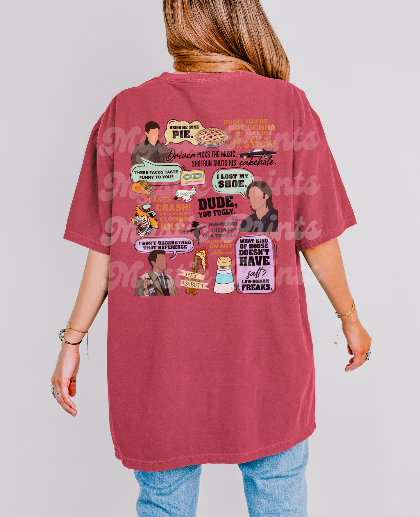 Team Free Will Shirt | Supernatural Quote Tee | Dean Sam Castiel Shirt | SPN Graphic Shirt | TFW Supernatural Gift | Comfort Colors Shirt