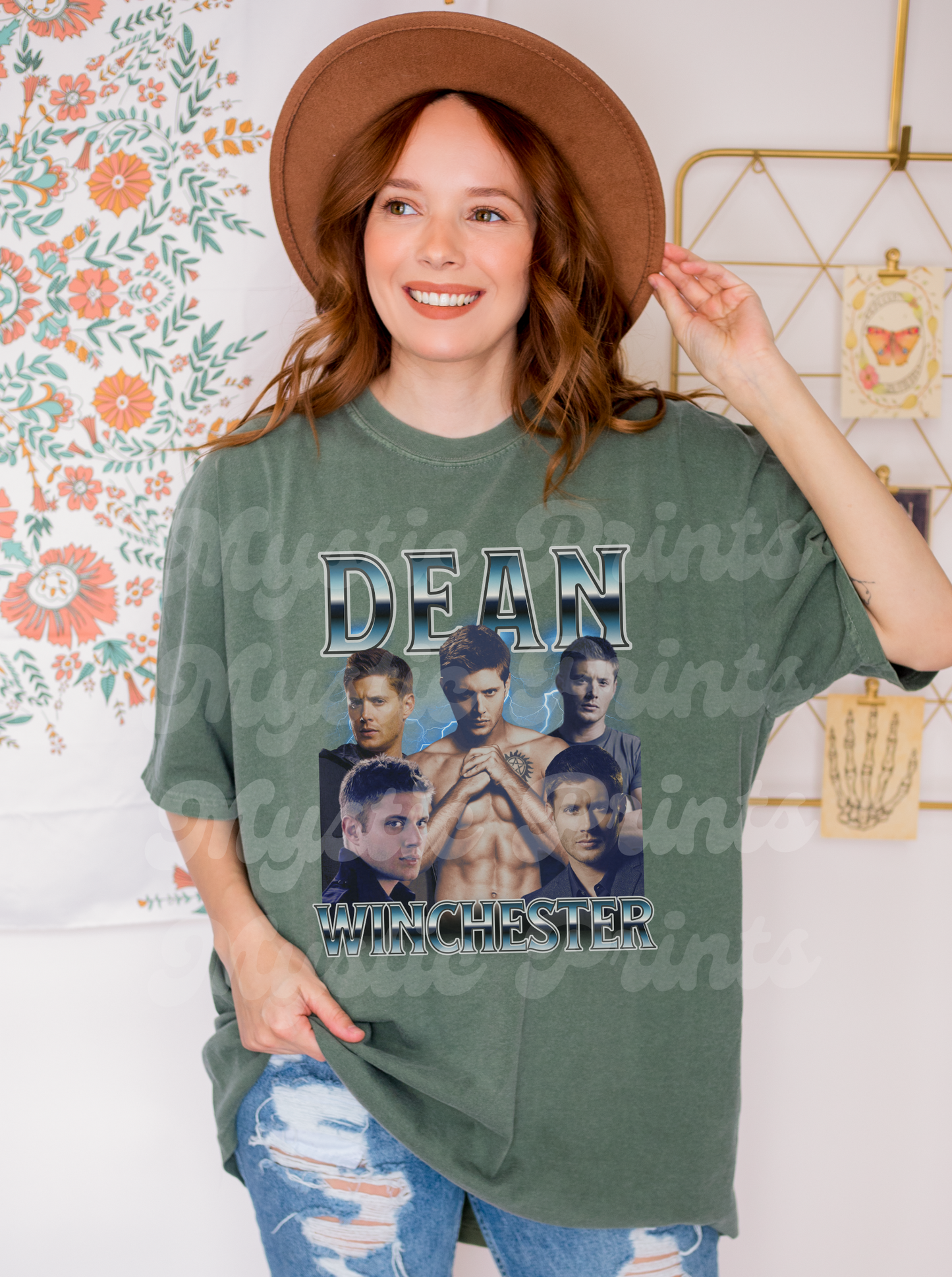 Supernatural T-Shirt - Dean Winchester Bootleg Rap Tee – Supernatural Inspired Graphic Shirt – SPN Fan Merch – Unisex Comfort Fit