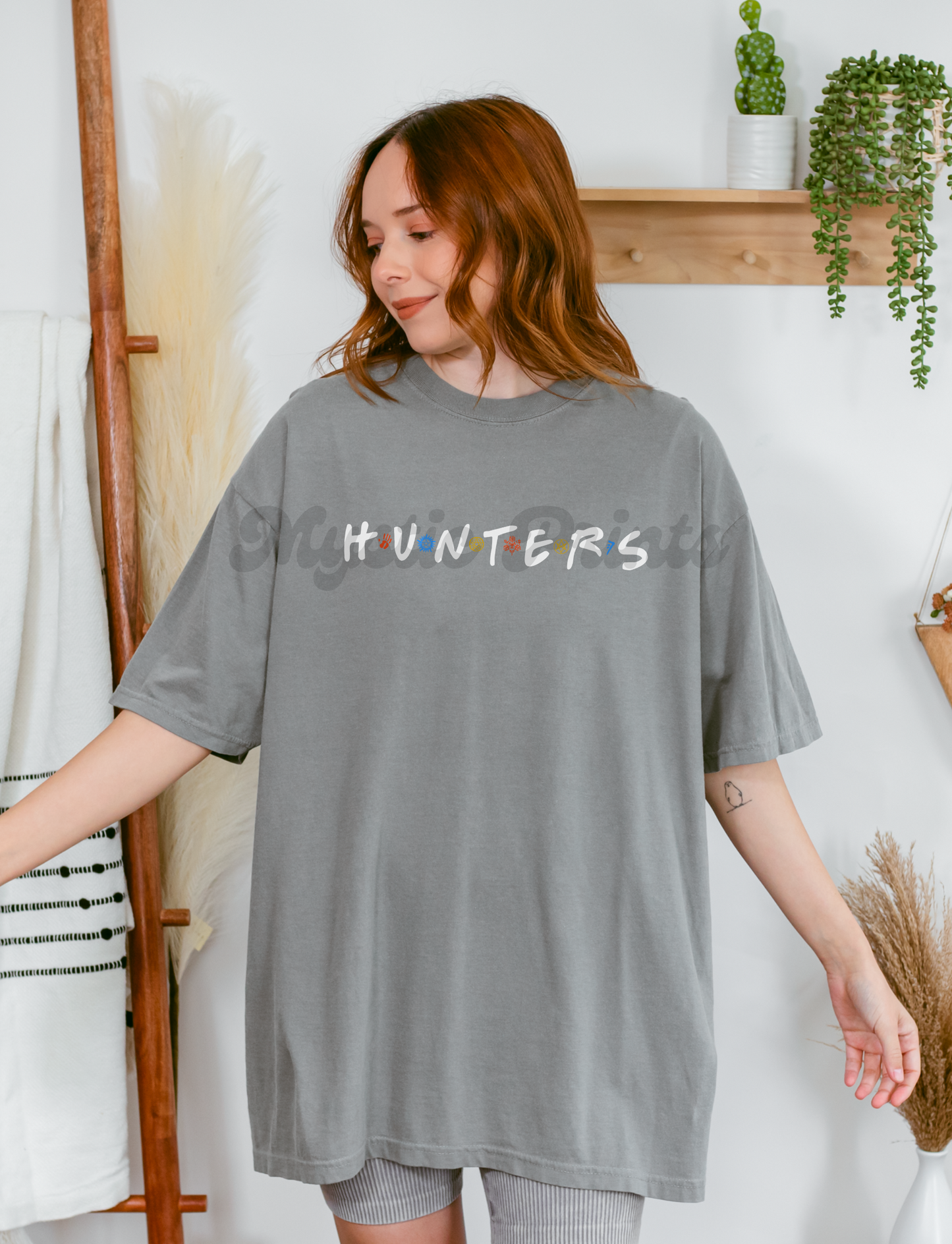 Supernatural Hunters Shirt | Friends Inspired SPN Tee | Supernatural Fan T-Shirt | SPN Protection Symbol