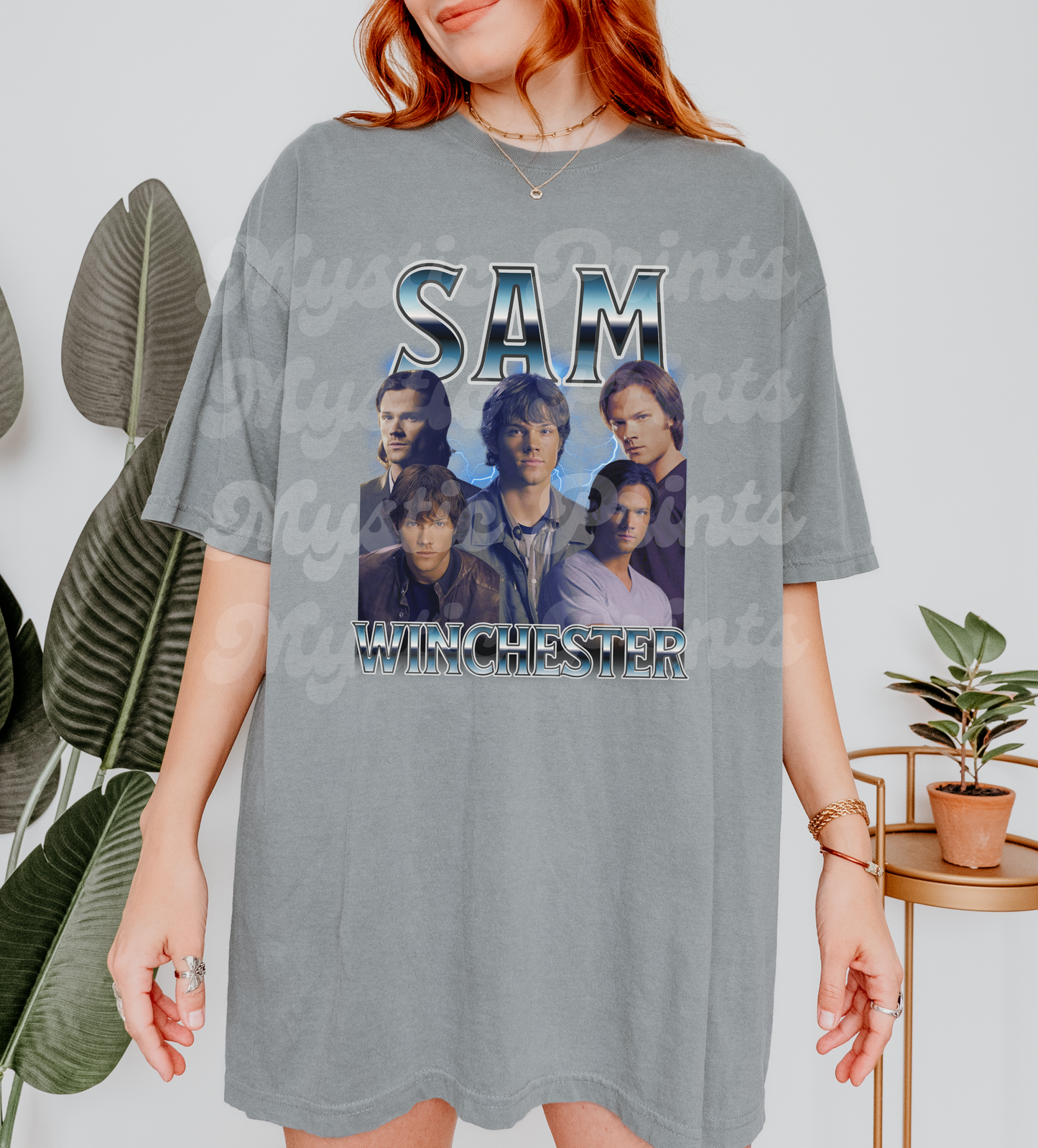 Supernatural T-Shirt, Sam Winchester T-Shirt, Vintage Rap Tee Style, SPN Fan Merch, Unisex Soft Comfort Fit
