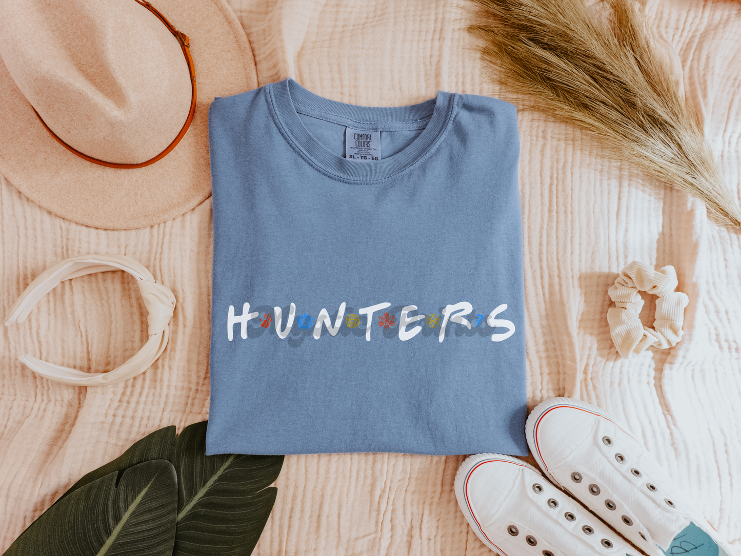 Supernatural Hunters Shirt | Friends Inspired SPN Tee | Supernatural Fan T-Shirt | SPN Protection Symbol