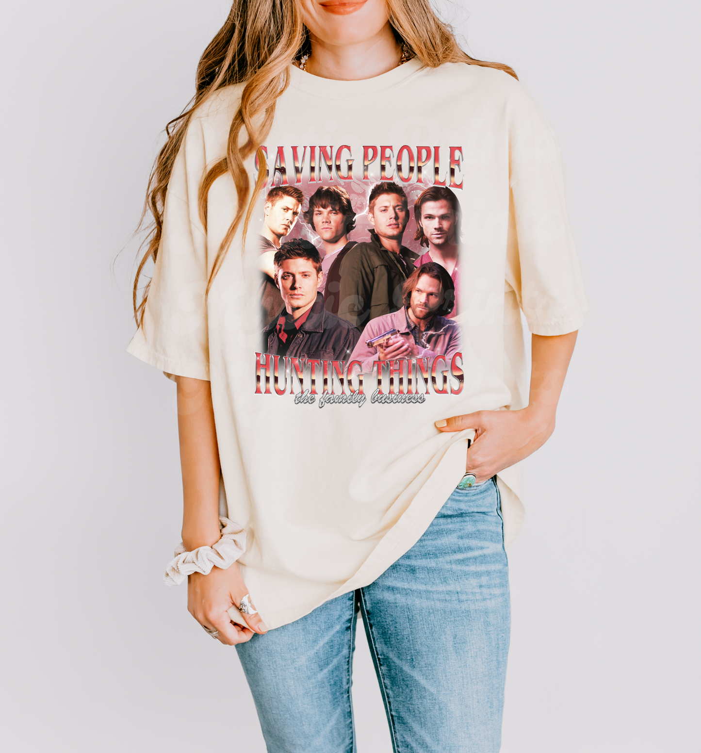 Supernatural Shirt – SPN Bootleg-Inspired Tee – Unisex Graphic T-Shirt – Vintage-Style Hunter Shirt