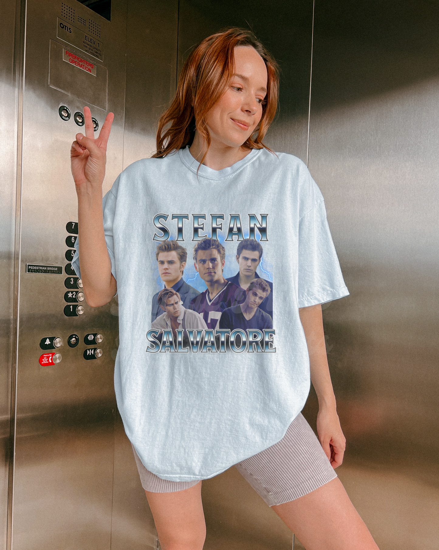 Vampire Diaries T-Shirt, Stefan Salvatore T-Shirt, Vintage Rap Tee Style, TVD Fan Merch, Unisex Soft Comfort Fit