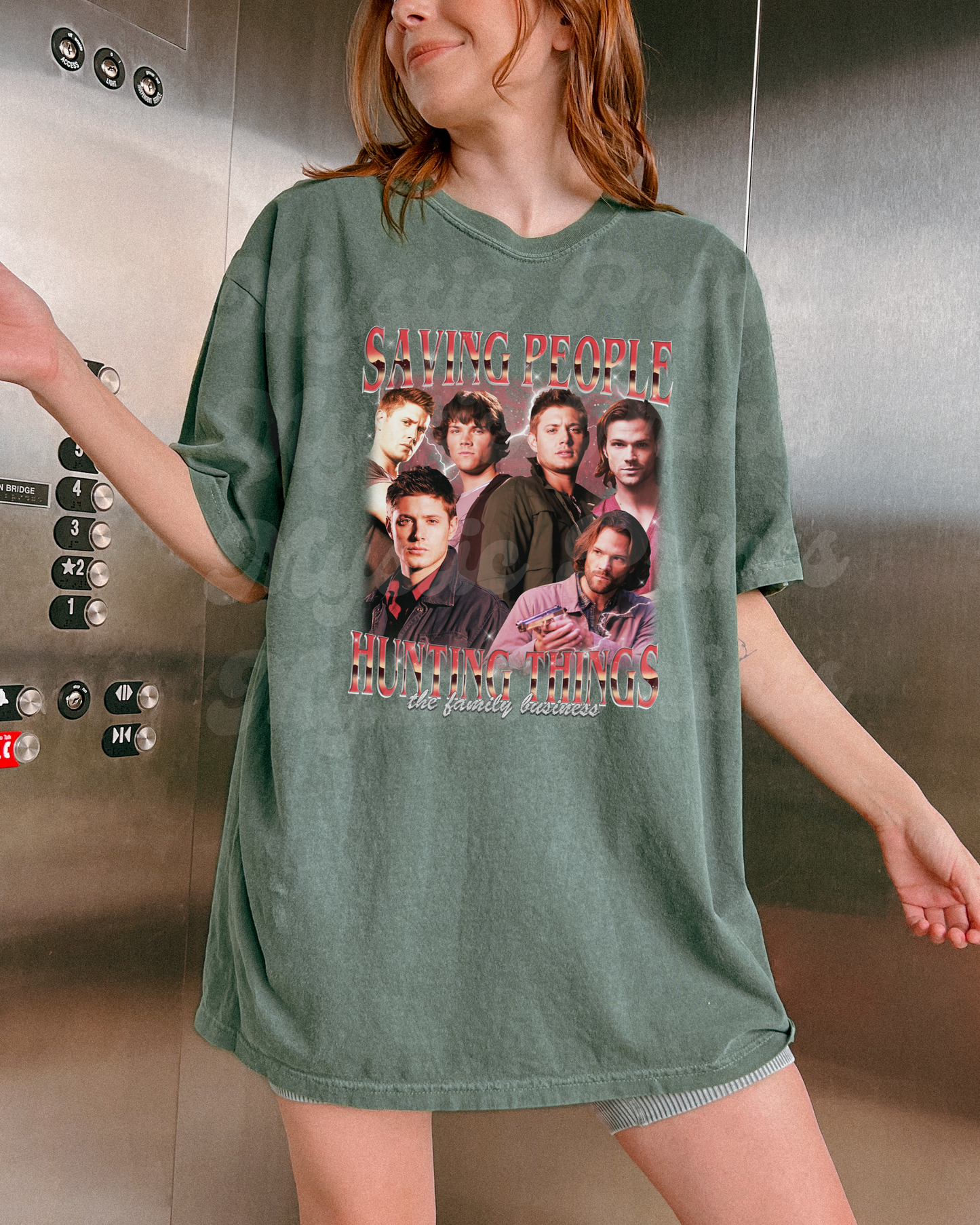 Supernatural Shirt – SPN Bootleg-Inspired Tee – Unisex Graphic T-Shirt – Vintage-Style Hunter Shirt