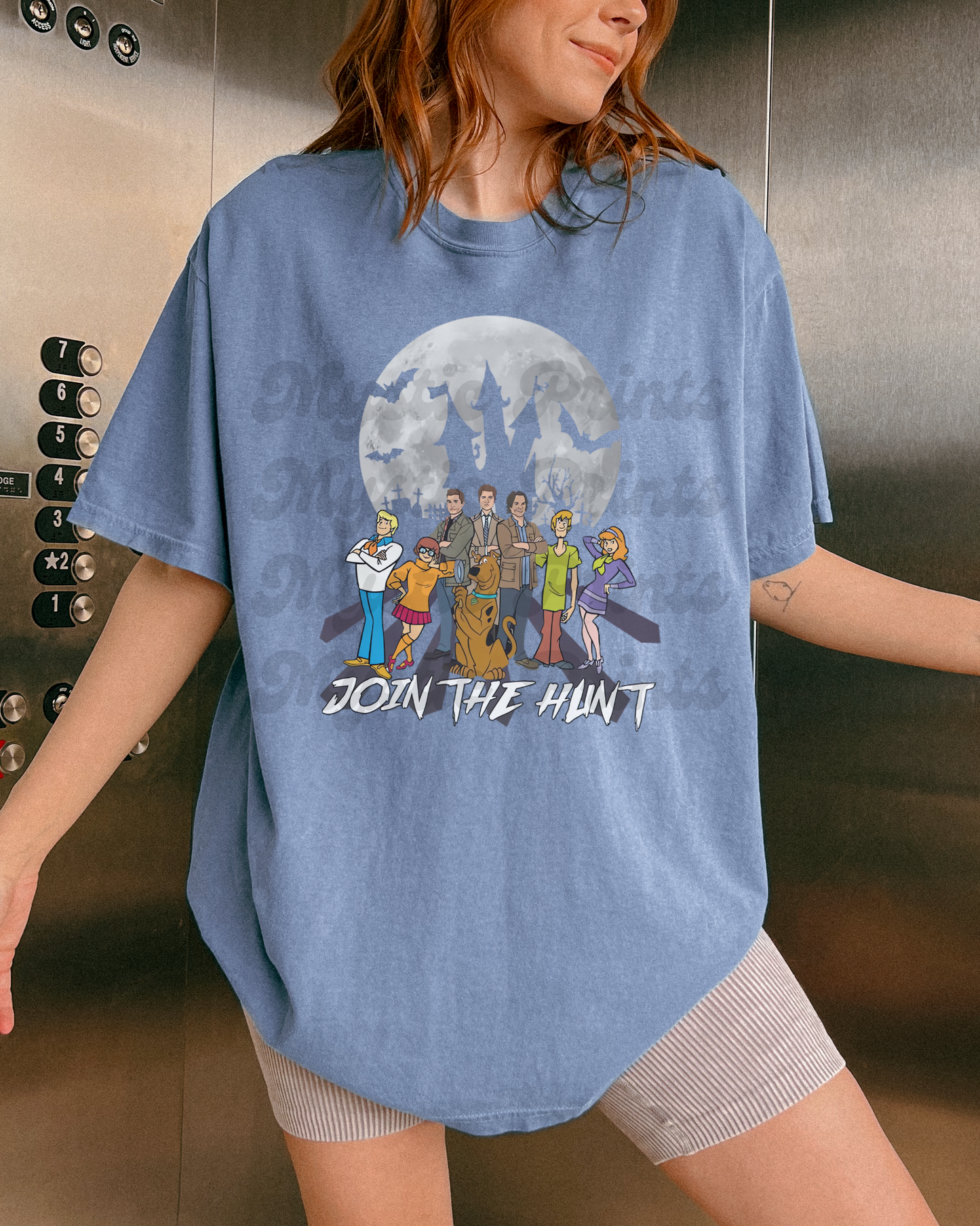 Supernatural Shirt | Crossover Cartoon Hunters Shirt | Mystery Gang Inspired with Sam Dean Cas | Retro Mashup Fan Tee