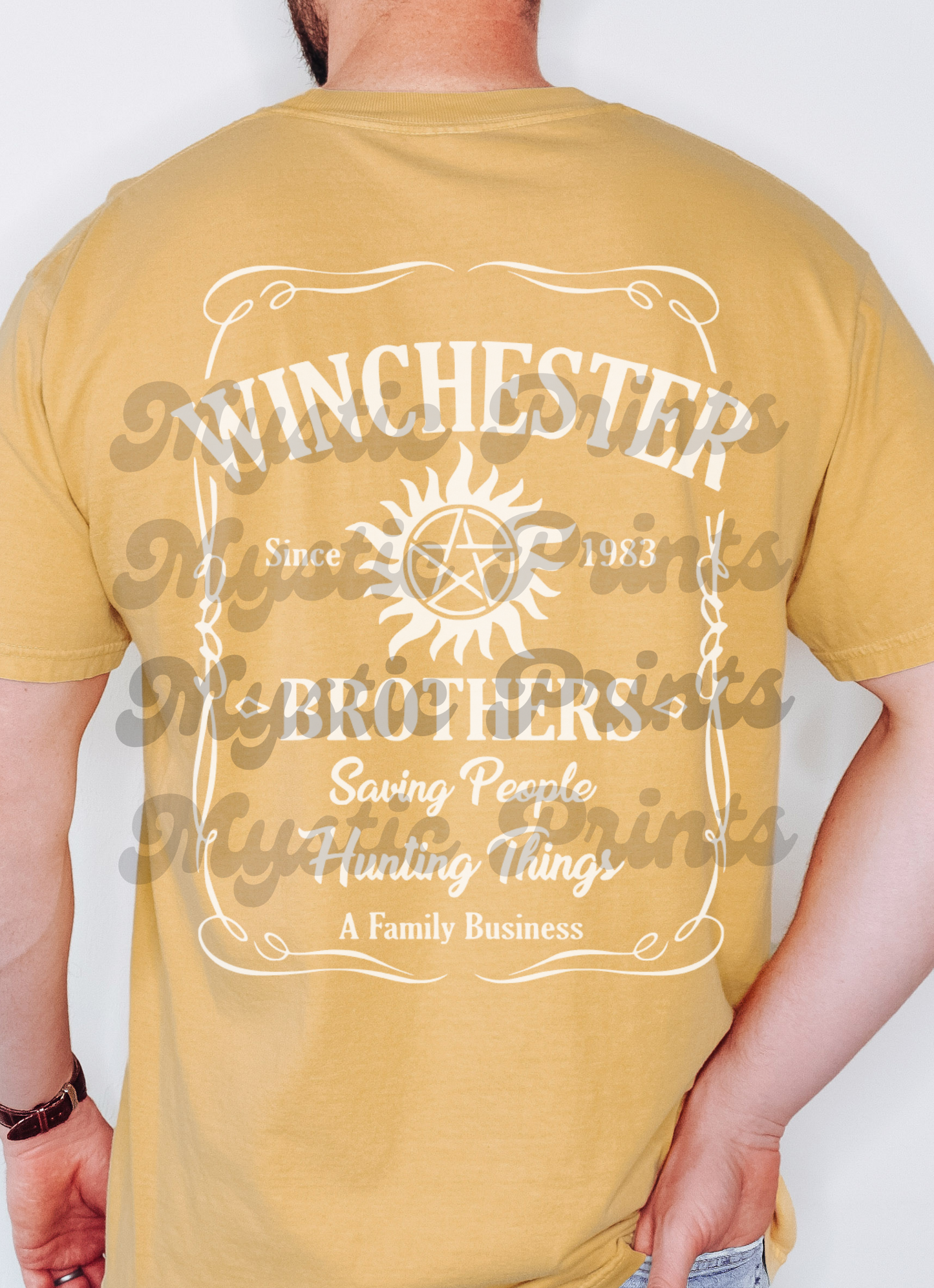 Supernatural T-Shirt- Winchester Brothers T-Shirt – SPN Inspired Graphic Shirt – Supernatural Fan Tee – SPN Merch - Unisex Comfort Fit