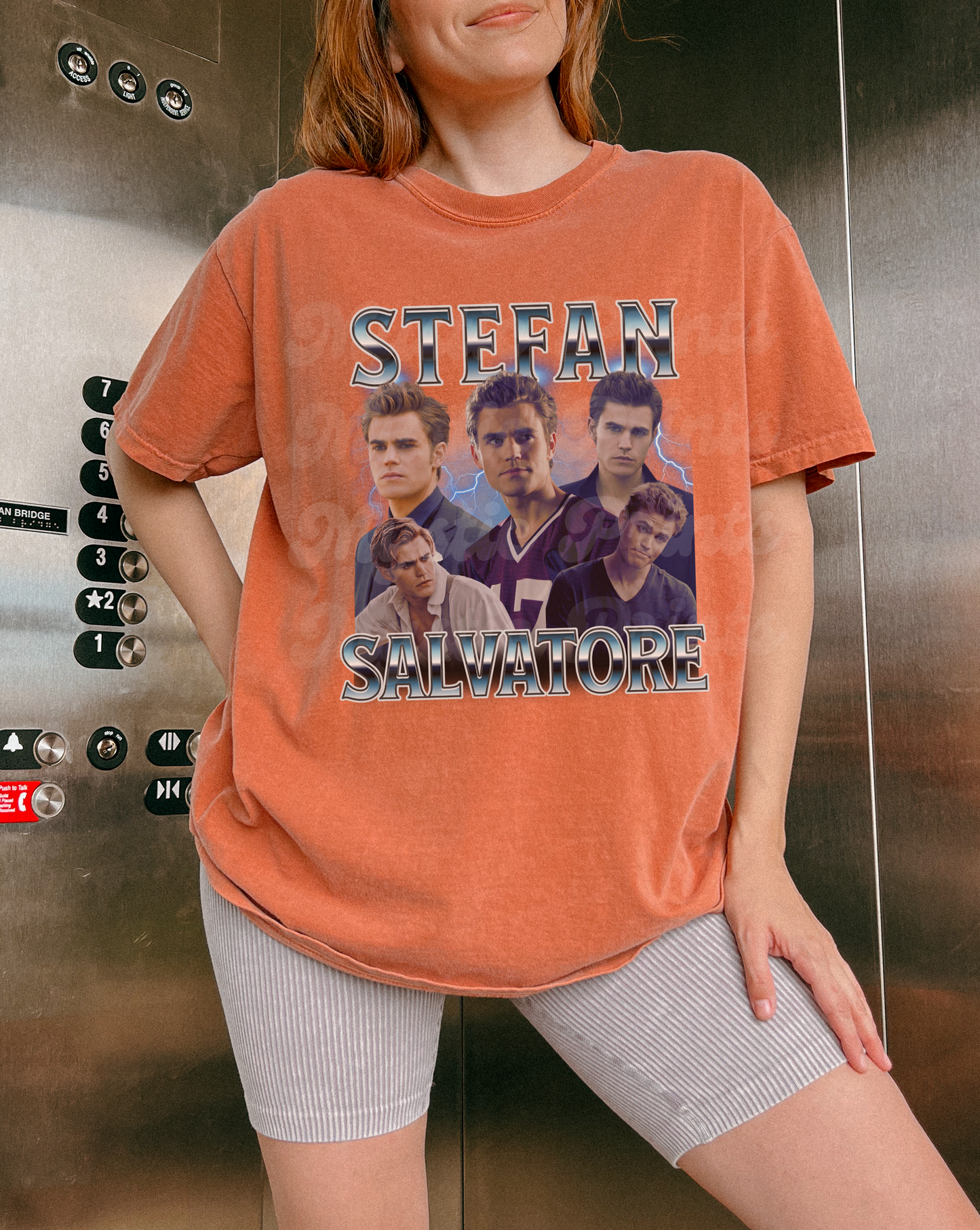 Vampire Diaries T-Shirt, Stefan Salvatore T-Shirt, Vintage Rap Tee Style, TVD Fan Merch, Unisex Soft Comfort Fit