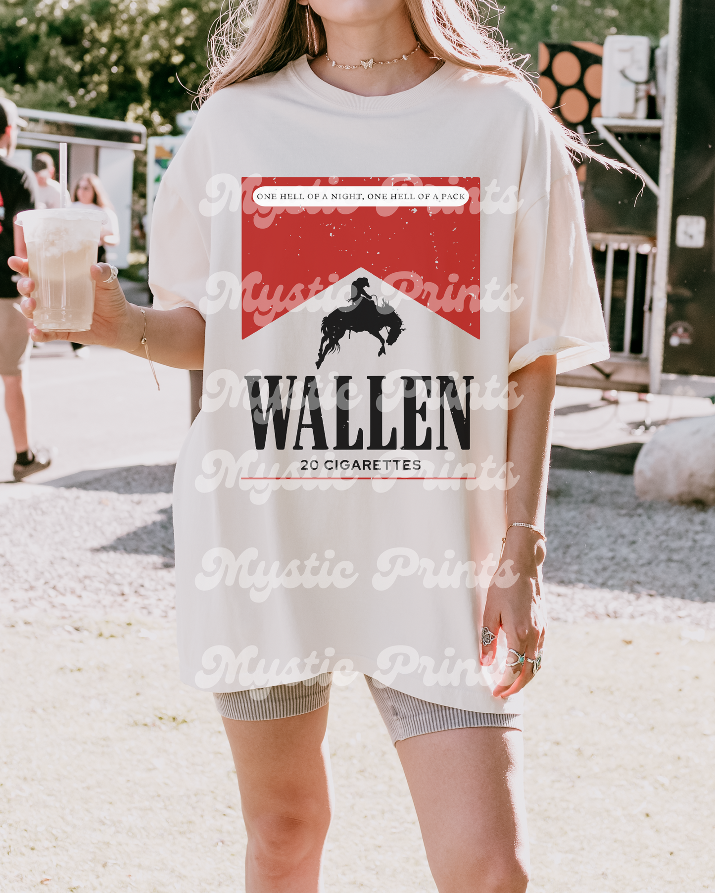 20 Cigarettes Inspired Tee | Comfort Colors Aesthetic Shirt | Country Song Smoke Pack Design | Southern Style Tee