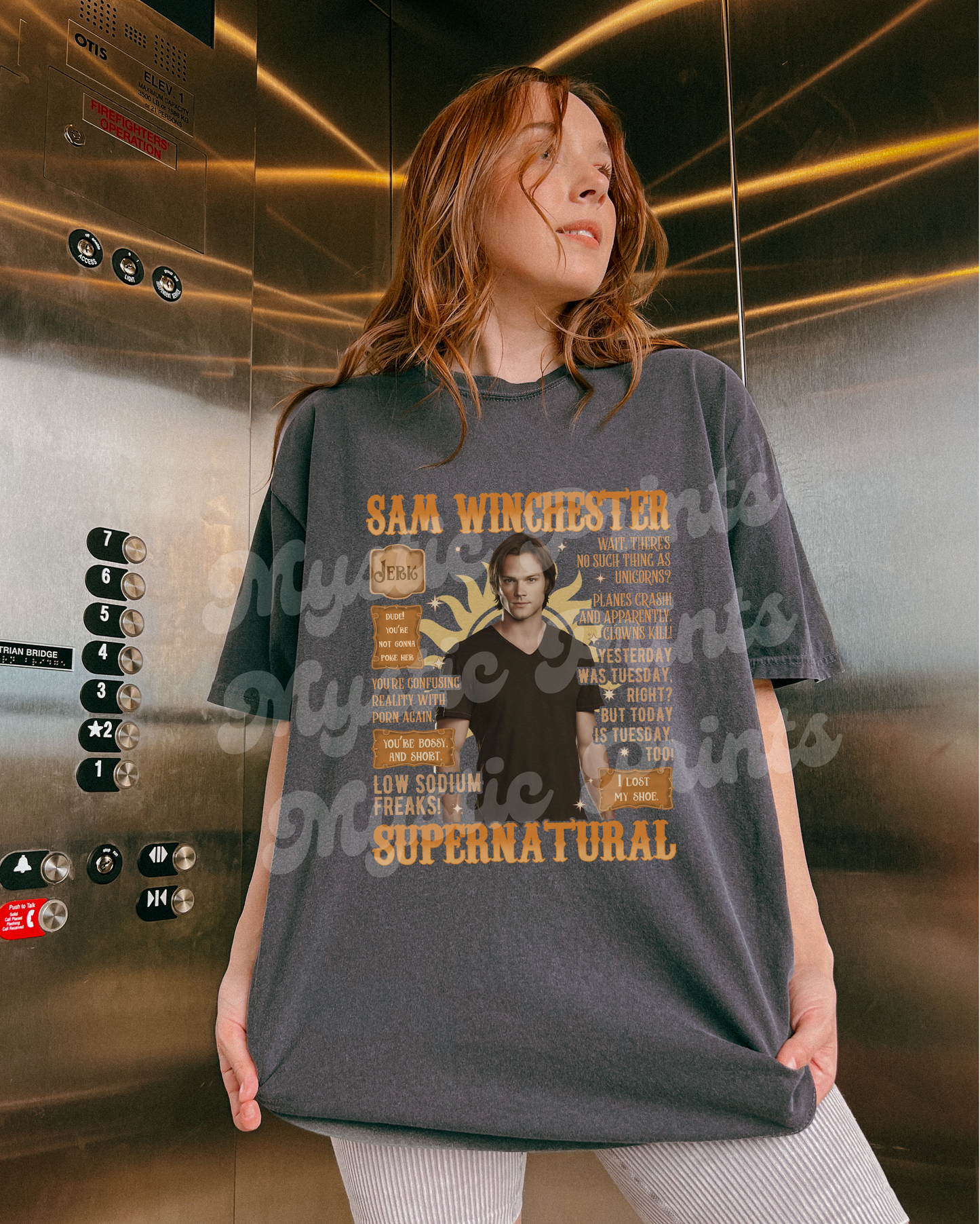 Sam Winchester Rap Tee | Supernatural Bootleg Shirt | SPN Quote Shirt | 90s Rap Style Sam Shirt | Dean & Sam Supernatural Fan Tee