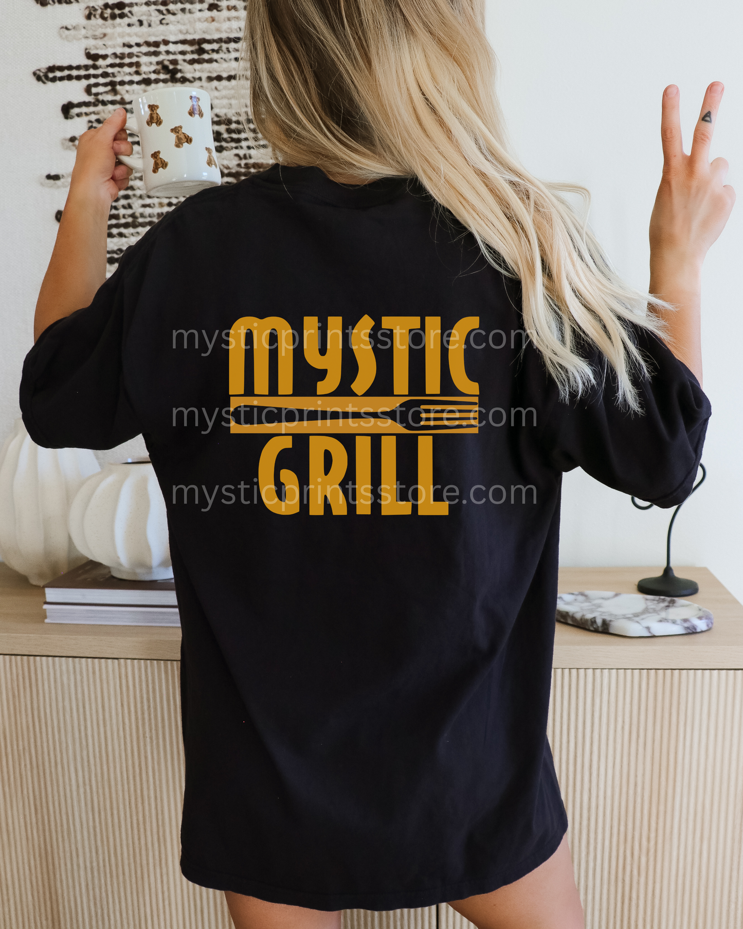 Mystic Grill Shirt | Vampire Diaries Shirt | Mystic Falls T-Shirt | Damon Salvatore Tee | TVD Fan Gift | TVD Merch | Vampire Diaries Fan