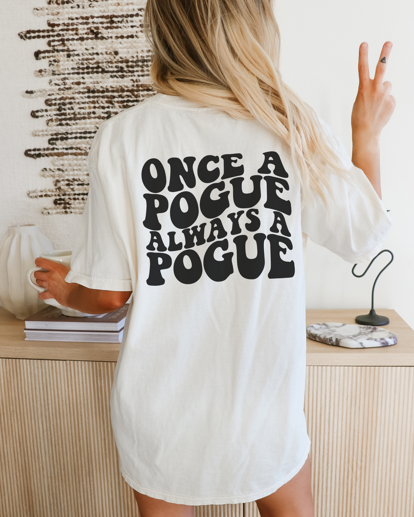 Pogue Life T-Shirt | Outer Banks Graphic Tee | Once a Pogue Always a Pogue | OBX Merch | Comfort Colors 1717