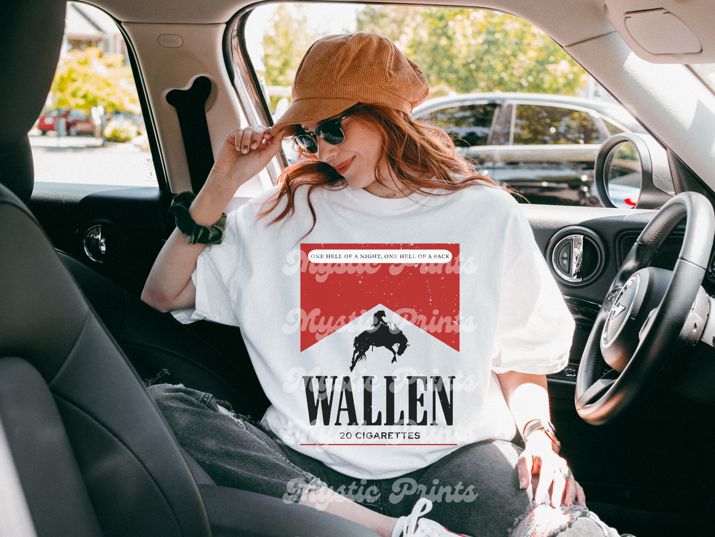 20 Cigarettes Inspired Tee | Comfort Colors Aesthetic Shirt | Country Song Smoke Pack Design | Southern Style Tee