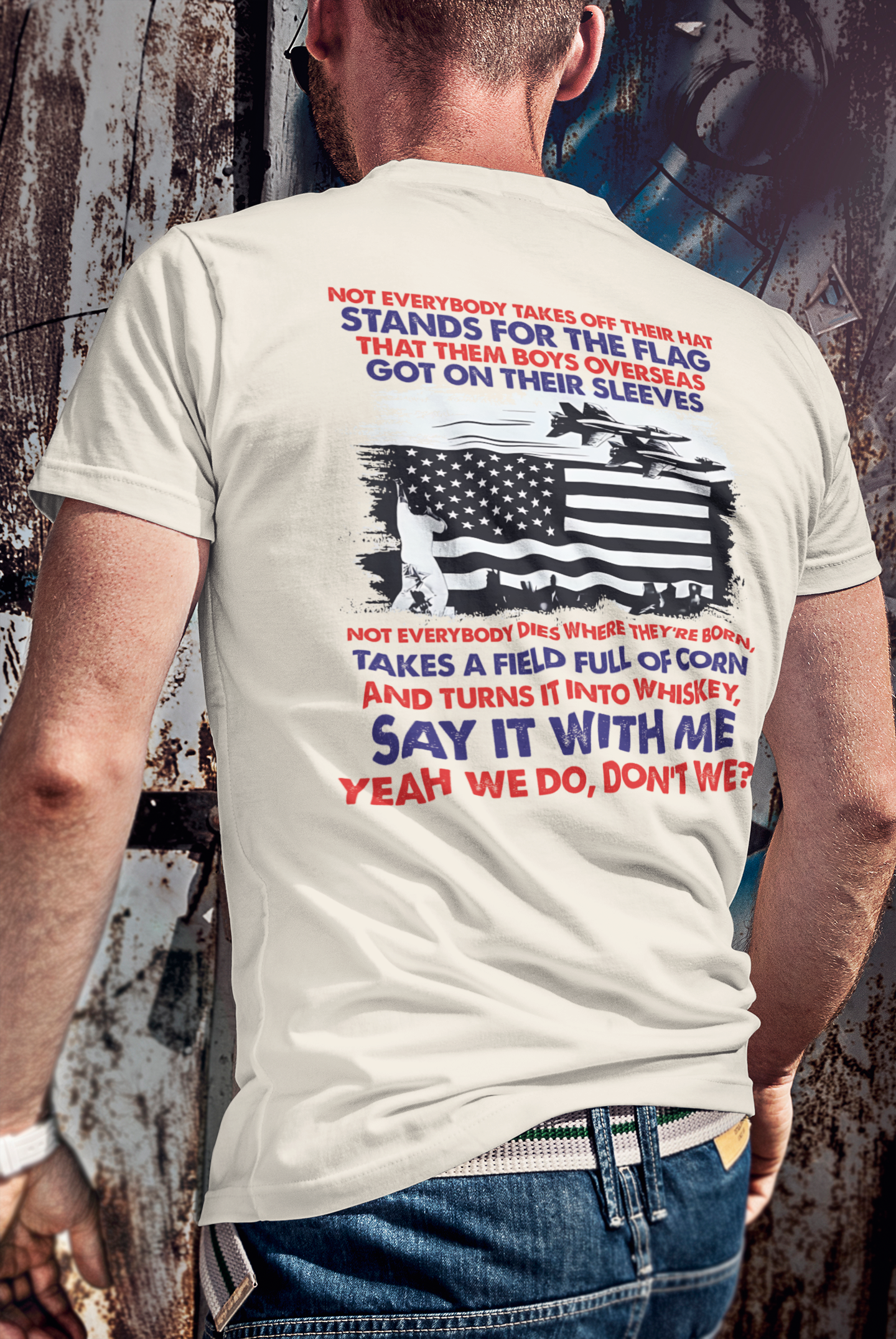 Don’t We American Pride Shirt, Country Music Inspired Tee, Military Jets Flag Shirt, Whiskey & Cornfield USA Tee, Unisex Patriotic Shirt