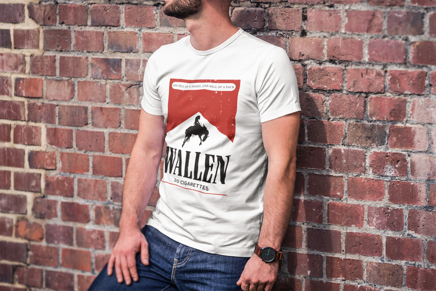 20 Cigarettes Inspired Tee | Comfort Colors Aesthetic Shirt | Country Song Smoke Pack Design | Southern Style Tee