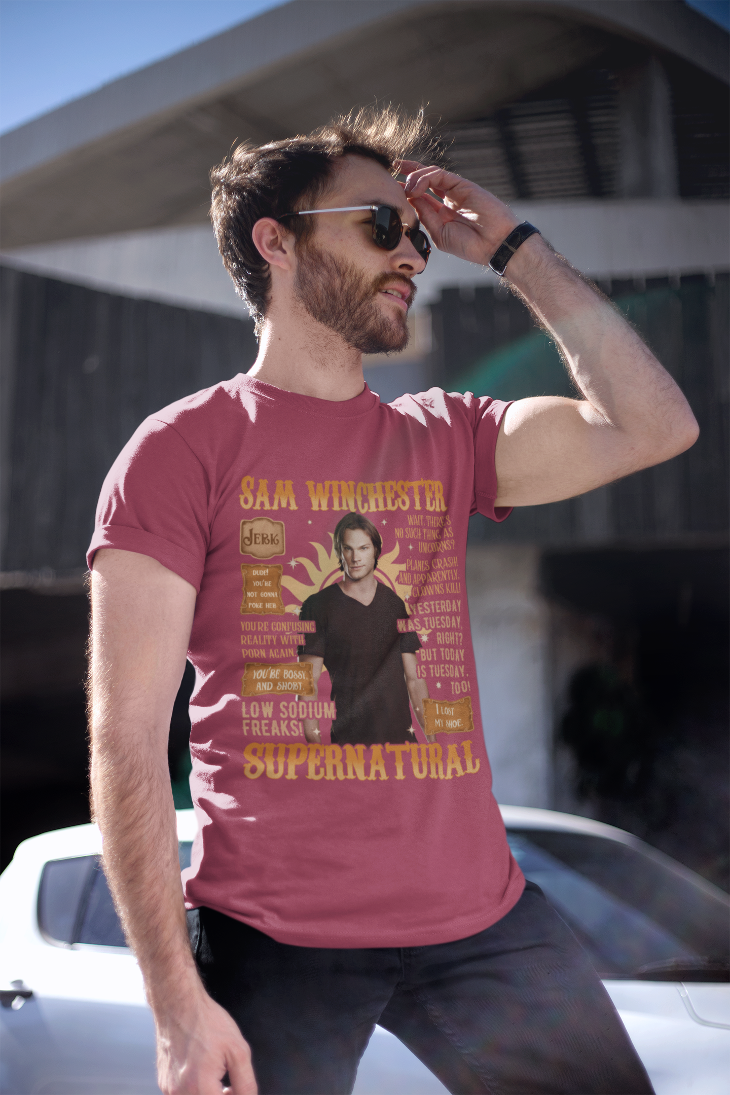 Sam Winchester Rap Tee | Supernatural Bootleg Shirt | SPN Quote Shirt | 90s Rap Style Sam Shirt | Dean & Sam Supernatural Fan Tee