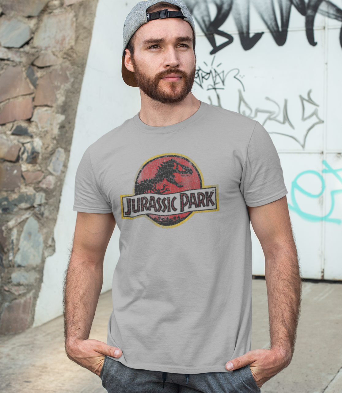 Jurassic-Inspired Shirt – Vintage T-Rex Graphic Tee – Unisex Dinosaur T-Shirt