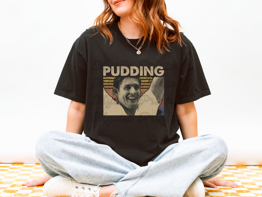 Supernatural Dean Winchester Pudding Shirt | Vintage Retro Funny SPN Graphic Tee | Dean Quote Fan Merch Gift