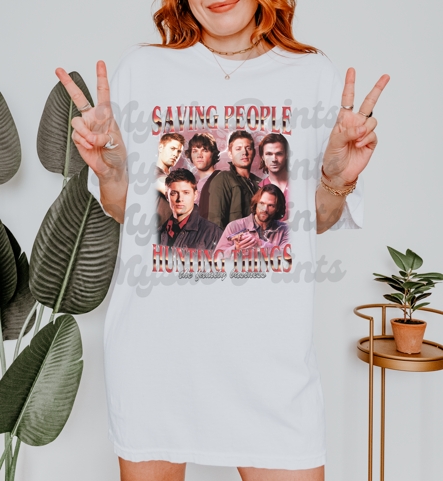 Supernatural Shirt – SPN Bootleg-Inspired Tee – Unisex Graphic T-Shirt – Vintage-Style Hunter Shirt