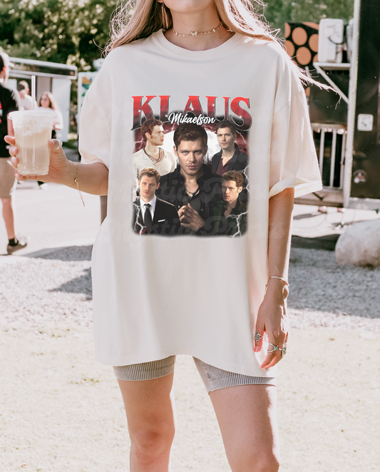 Klaus Mikaelson Bootleg T-Shirt – TVD & Originals Inspired Graphic Shirt – The Vampire Diaries T-Shirt - The Originals T-Shirt - TVD Merch