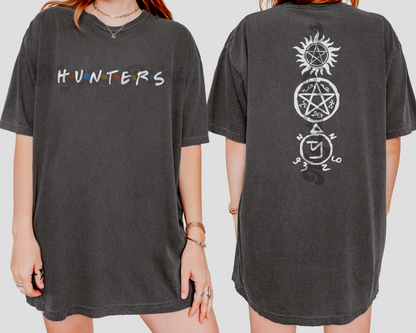 Supernatural Hunters Shirt | Friends Inspired SPN Tee | Supernatural Fan T-Shirt | SPN Protection Symbol