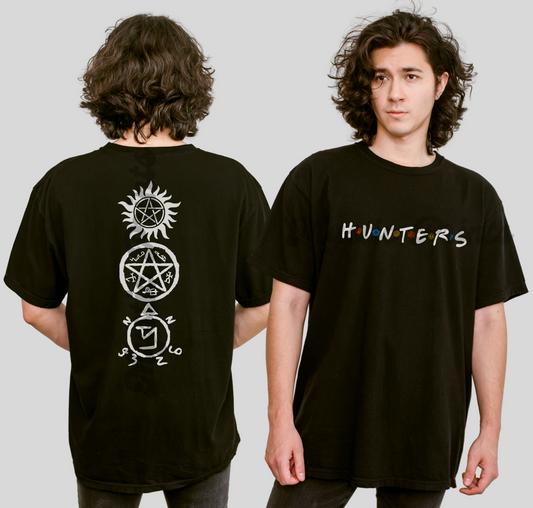 Supernatural Hunters Shirt | Friends Inspired SPN Tee | Supernatural Fan T-Shirt | SPN Protection Symbol