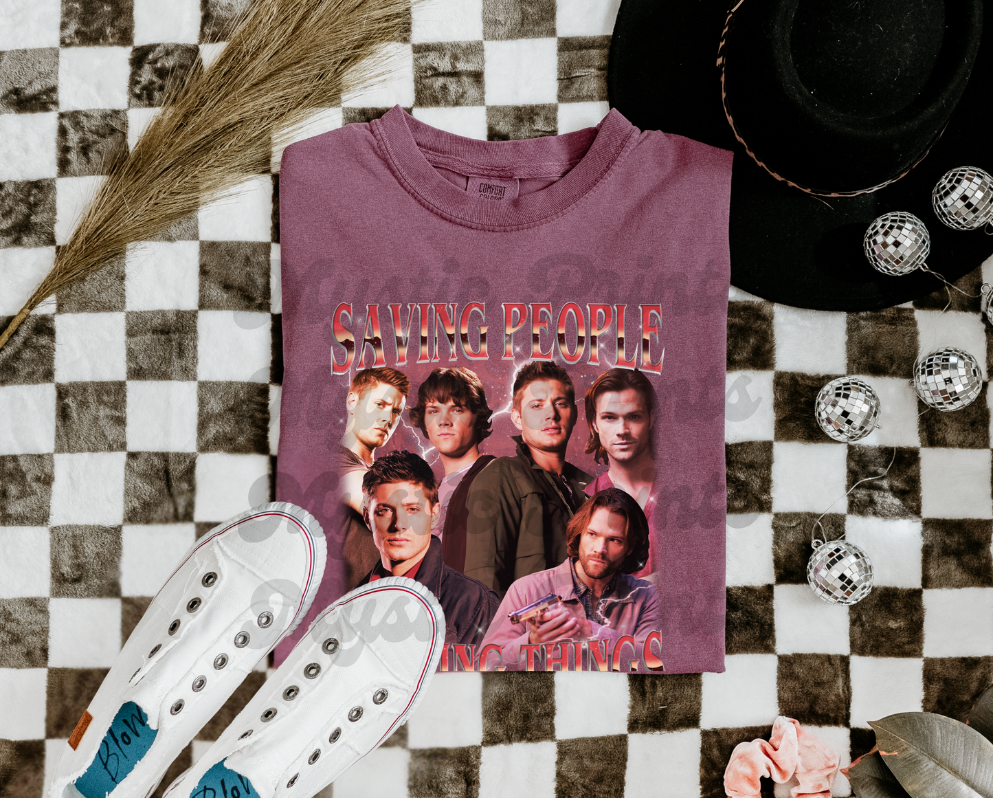 Supernatural Shirt – SPN Bootleg-Inspired Tee – Unisex Graphic T-Shirt – Vintage-Style Hunter Shirt