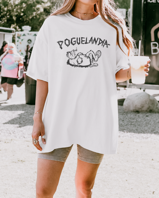Poguelandia Flag Outer Banks Shirt | OBX Pogues Life Graphic Tee | Outer Banks TV Show Merch for Fans