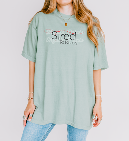 Sired by Klaus Shirt | Vampire Diaries Originals Shirt | Hybrid Graphic Tee | Klaus Mikaelson Fan Top
