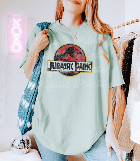 Jurassic-Inspired Shirt – Vintage T-Rex Graphic Tee – Unisex Dinosaur T-Shirt
