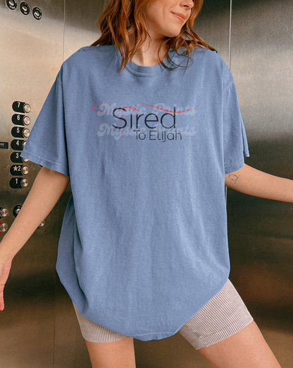 Sired by Elijah Shirt | Vampire Diaries Originals Shirt | Mikaelson Family Tee | Elijah Fan Top