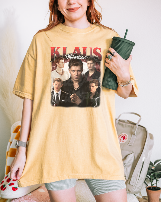 Klaus Mikaelson Bootleg T-Shirt – TVD & Originals Inspired Graphic Shirt – The Vampire Diaries T-Shirt - The Originals T-Shirt - TVD Merch