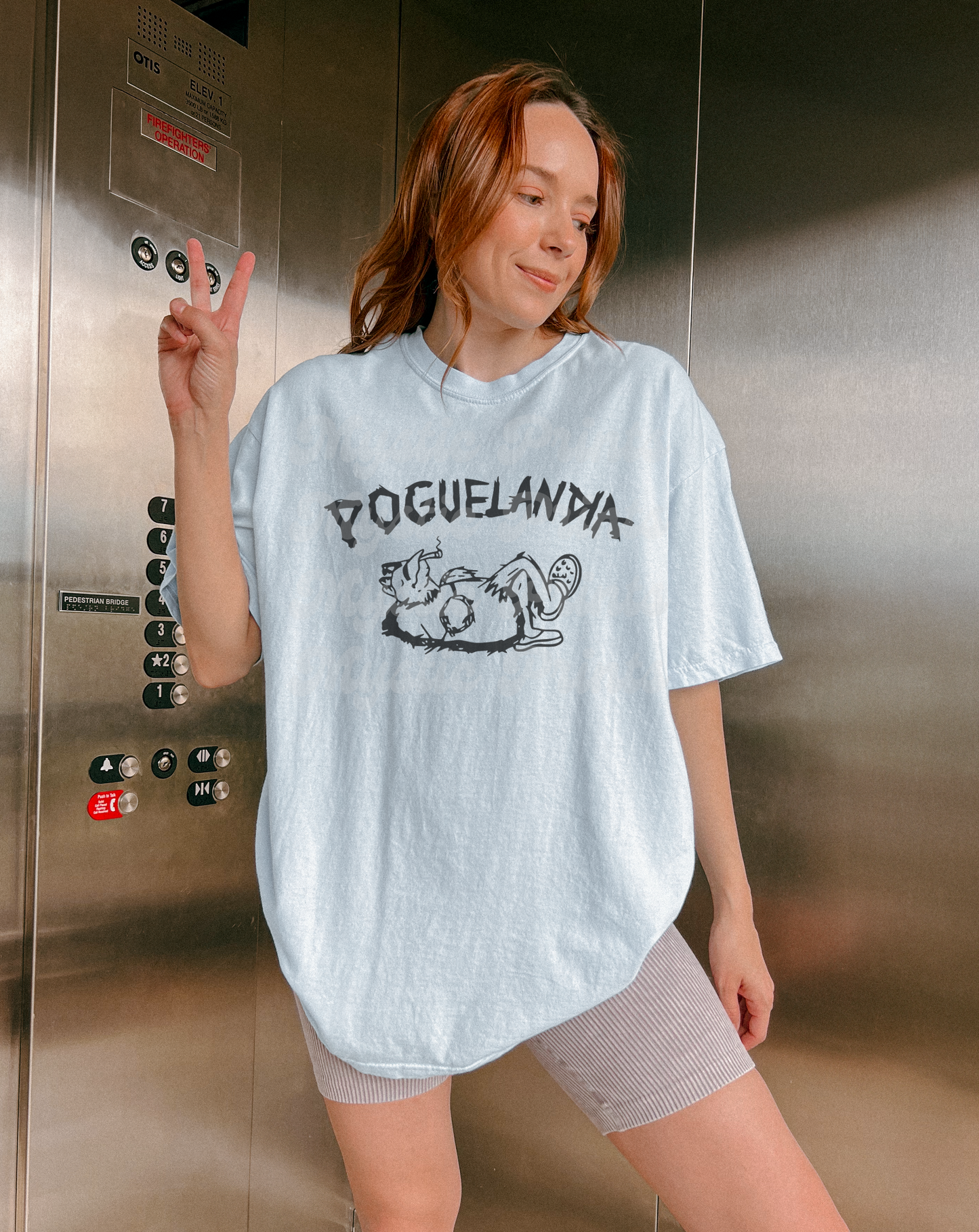 Poguelandia Flag Outer Banks Shirt | OBX Pogues Life Graphic Tee | Outer Banks TV Show Merch for Fans