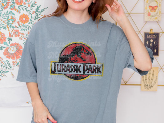 Jurassic-Inspired Shirt – Vintage T-Rex Graphic Tee – Unisex Dinosaur T-Shirt