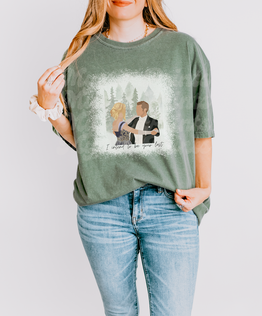 Klaroline Shirt | I Intend To Be Your Last | Caroline & Klaus Dancing Tee | Vampire Diaries Fan T-Shirt