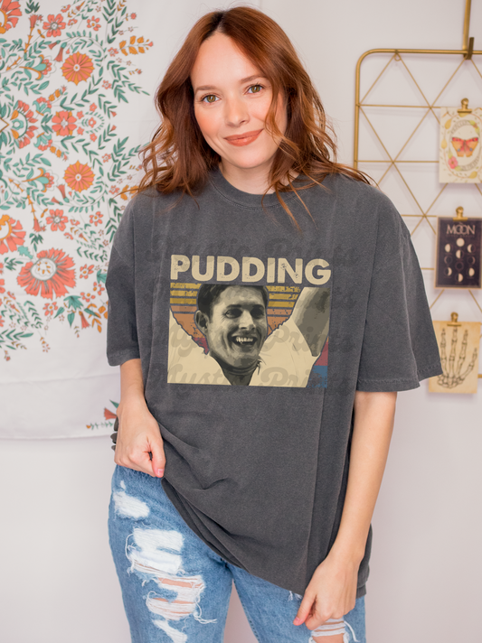 Supernatural Dean Winchester Pudding Shirt | Vintage Retro Funny SPN Graphic Tee | Dean Quote Fan Merch Gift