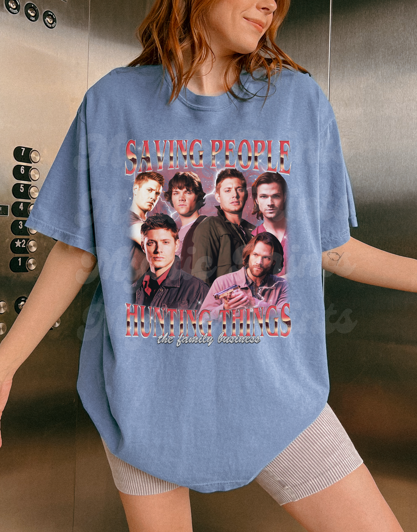 Supernatural Shirt – SPN Bootleg-Inspired Tee – Unisex Graphic T-Shirt – Vintage-Style Hunter Shirt