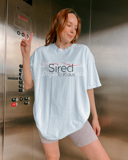 Sired by Klaus Shirt | Vampire Diaries Originals Shirt | Hybrid Graphic Tee | Klaus Mikaelson Fan Top