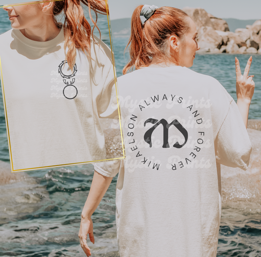 Vampire Diaries Shirt | Hybrid Symbol Shirt | Mikaelson Crest Always and Forever | The Originals Family Tee