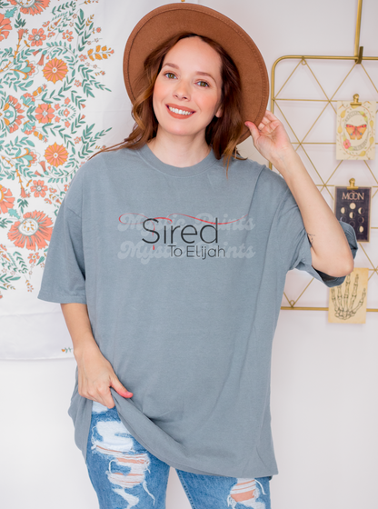Sired by Elijah Shirt | Vampire Diaries Originals Shirt | Mikaelson Family Tee | Elijah Fan Top